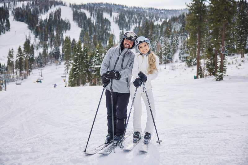 Switch CEO Rob Roy & Jessie Roy  |  Ski Day in Tahoe Reno 1
